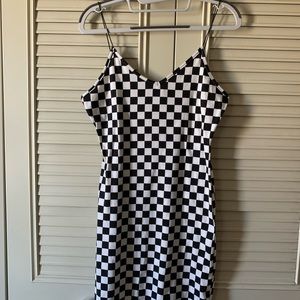 Checkered dress SIZE L